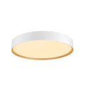 DECONA 42, aplique de teto, redondo, 2700/3000 K, 23 W, PHASE, branco / dourado