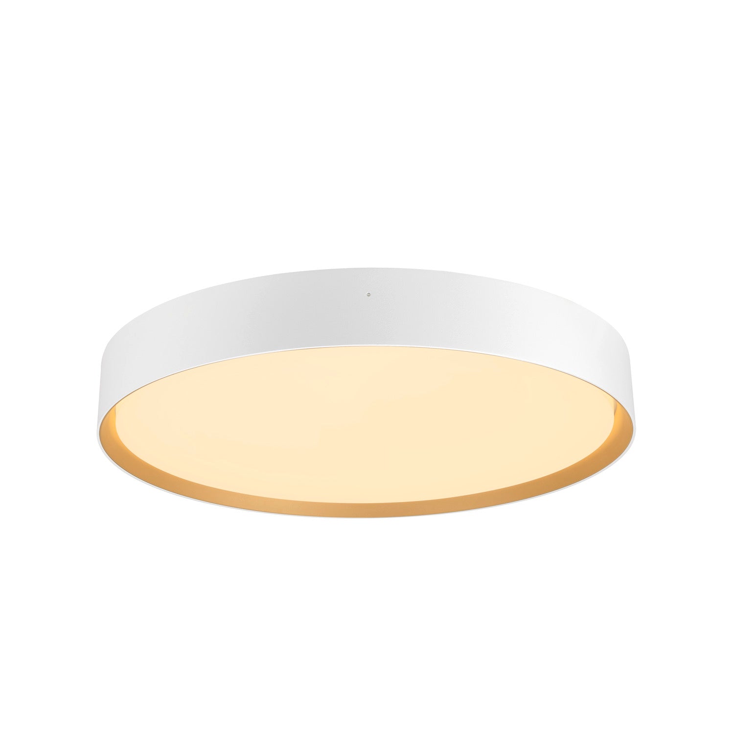 DECONA 42, aplique de teto, redondo, 2700/3000 K, 23 W, PHASE, branco / dourado