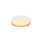 DECONA 30, aplique de teto, redondo, 2700/3000 K, 18 W, PHASE, preto / dourado