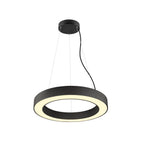 MEDO® RING 60, Candeeiro suspenso, Comprimento do pendente 300 cm, 3000/4000 K, 110°, DALI, Touch, preto