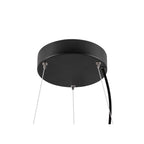 MEDO® RING 60, Candeeiro suspenso, Comprimento do pendente 300 cm, 3000/4000 K, 110°, DALI, Touch, preto