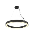MEDO® RING 90, Candeeiro suspenso, Comprimento do pendente 300 cm, 3000/4000 K, 110°, DALI, Touch, preto