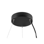 MEDO® RING 90, Candeeiro suspenso, Comprimento do pendente 300 cm, 3000/4000 K, 110°, DALI, Touch, preto