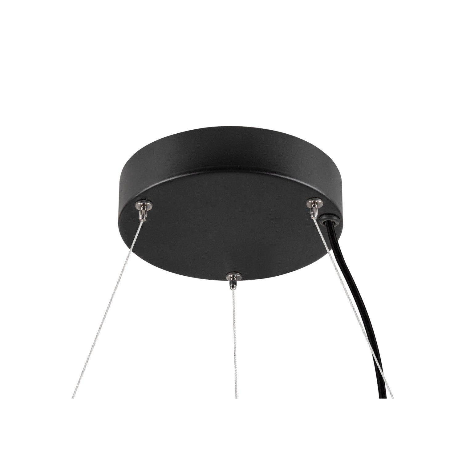 MEDO® RING 90, Candeeiro suspenso, Comprimento do pendente 300 cm, 3000/4000 K, 110°, DALI, Touch, preto