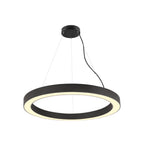 MEDO® RING 90, Candeeiro suspenso, Comprimento do pendente 300 cm, 3000/4000 K, 110°, PHASE, preto