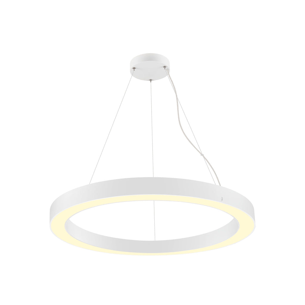 MEDO® RING 90, Candeeiro suspenso, Comprimento do pendente 300 cm, 3000/4000 K, 110°, PHASE, branco