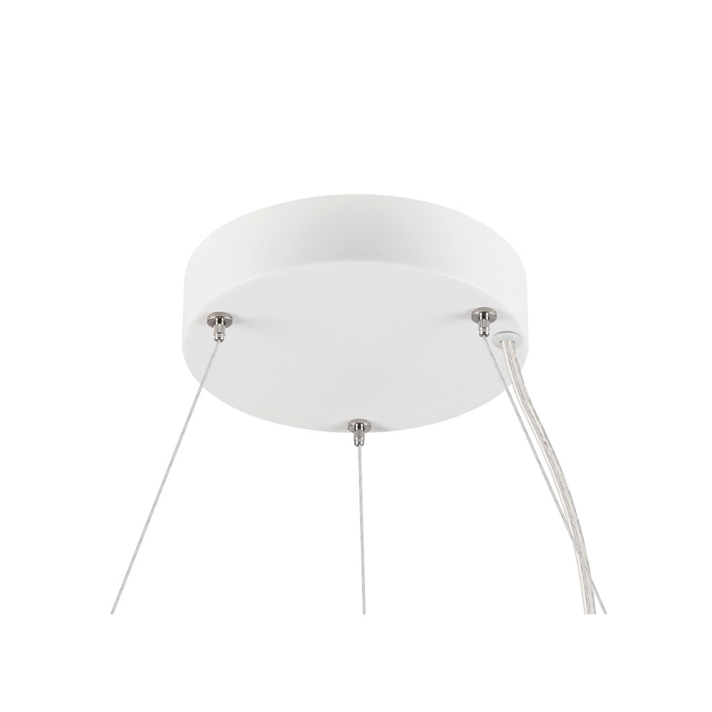 MEDO® RING 90, Candeeiro suspenso, Comprimento do pendente 300 cm, 3000/4000 K, 110°, PHASE, branco