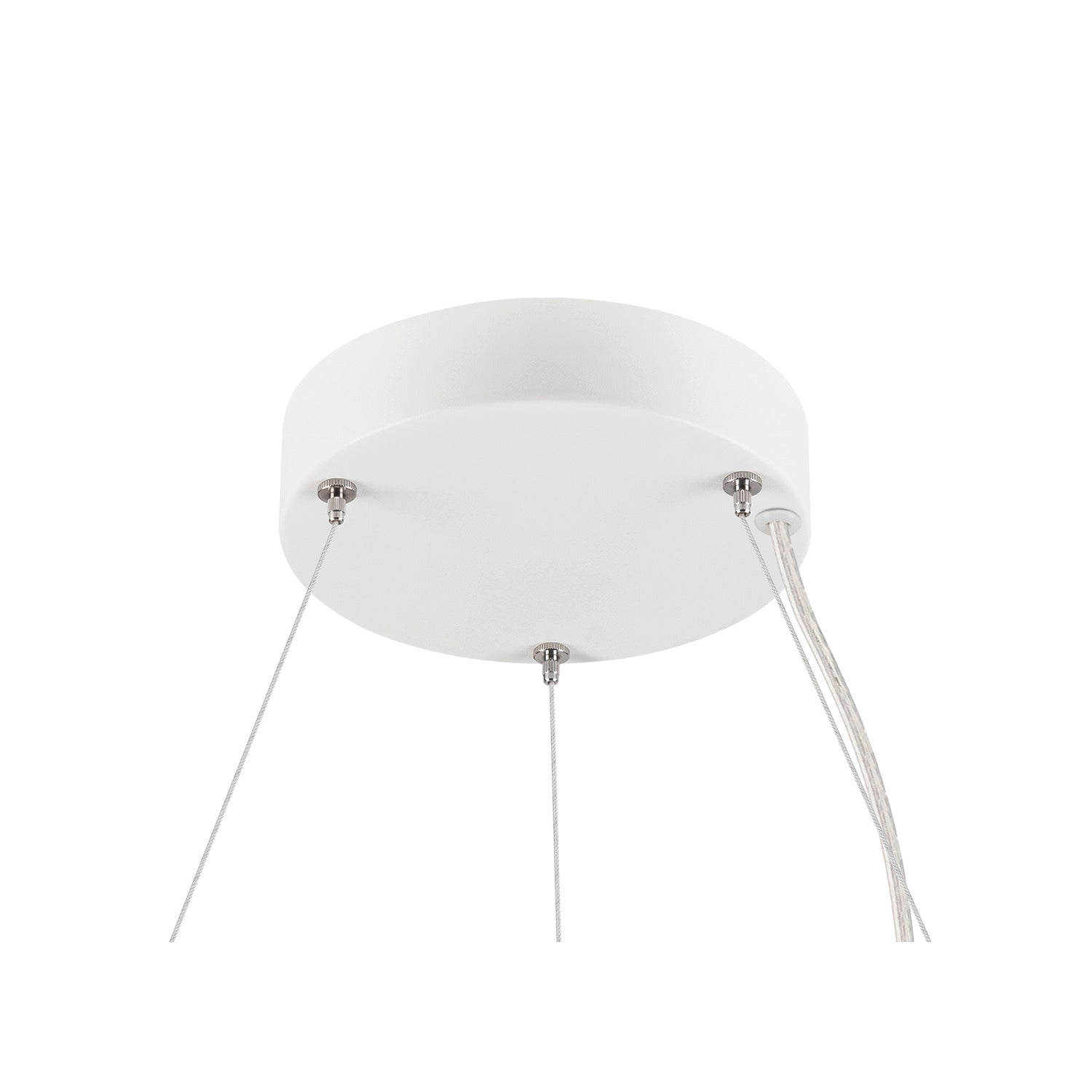 MEDO® RING 90, Candeeiro suspenso, Comprimento do pendente 300 cm, 3000/4000 K, 110°, PHASE, branco