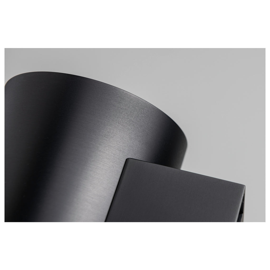 OCULUS, Aplique de parede, redondo, 2000-3000 K, 15 W, Dim-to-Warm, PHASE, 100°, bronze escuro
