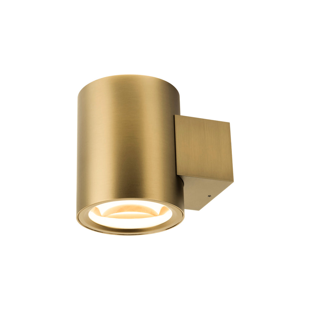 OCULUS, Aplique de parede, redondo, 2000-3000 K, 15 W, Dim-to-Warm, PHASE, 100°, latão