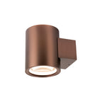 OCULUS, Aplique de parede, redondo, 2000-3000 K, 15 W, Dim-to-Warm, PHASE, 100°, cobre escuro