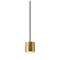 OCULUS, Candeeiro suspenso, Comprimento do cabo 250 cm, 2000-3000 K, 100°, Dim-to-Warm, PHASE, latão