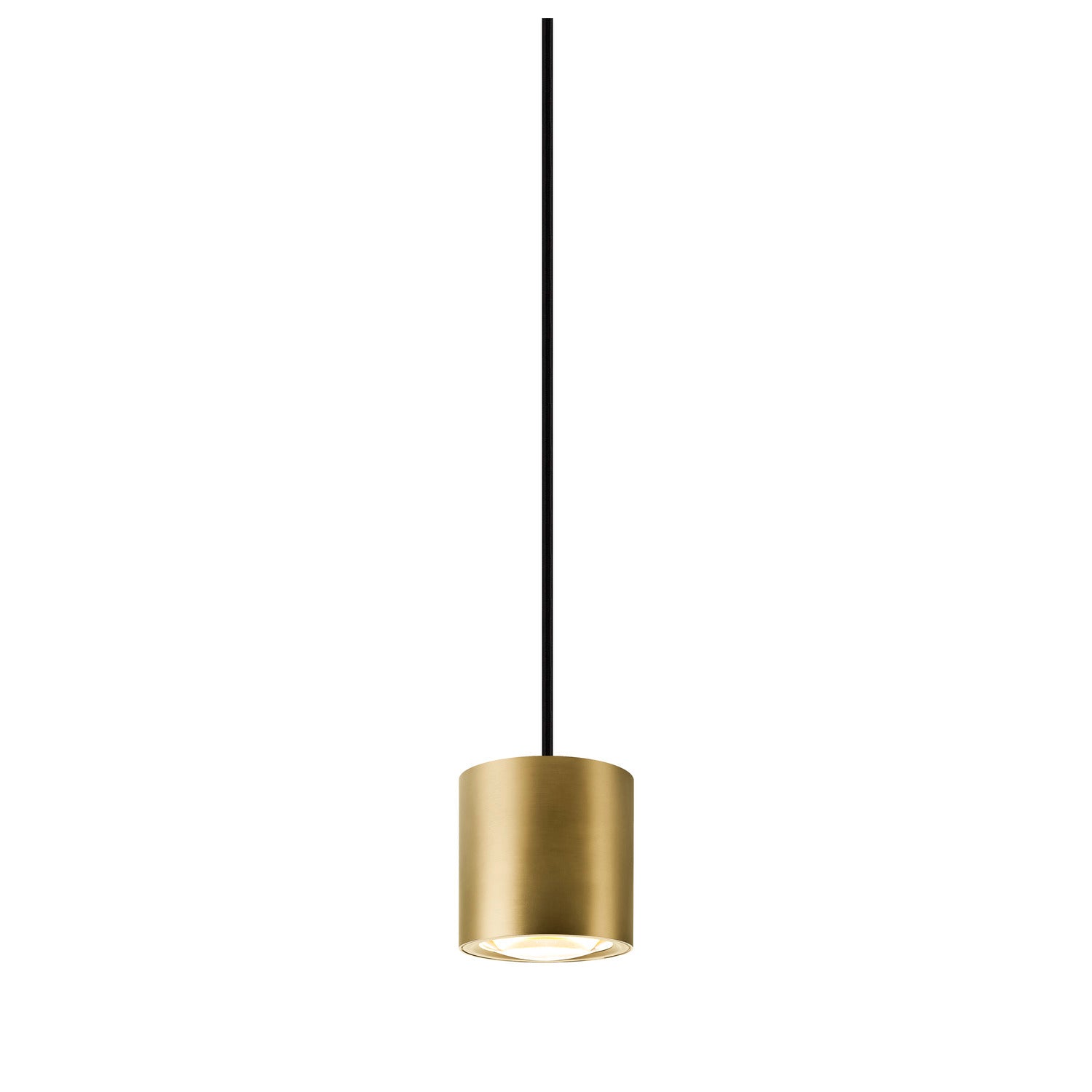 OCULUS, Candeeiro suspenso, Comprimento do cabo 250 cm, 2000-3000 K, 100°, Dim-to-Warm, PHASE, latão