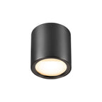 OCULUS, Plafoniere de montagem no teto, redonda, 2000-3000 K, 11 W, Dim-to-Warm, PHASE, 100°, bronze escuro