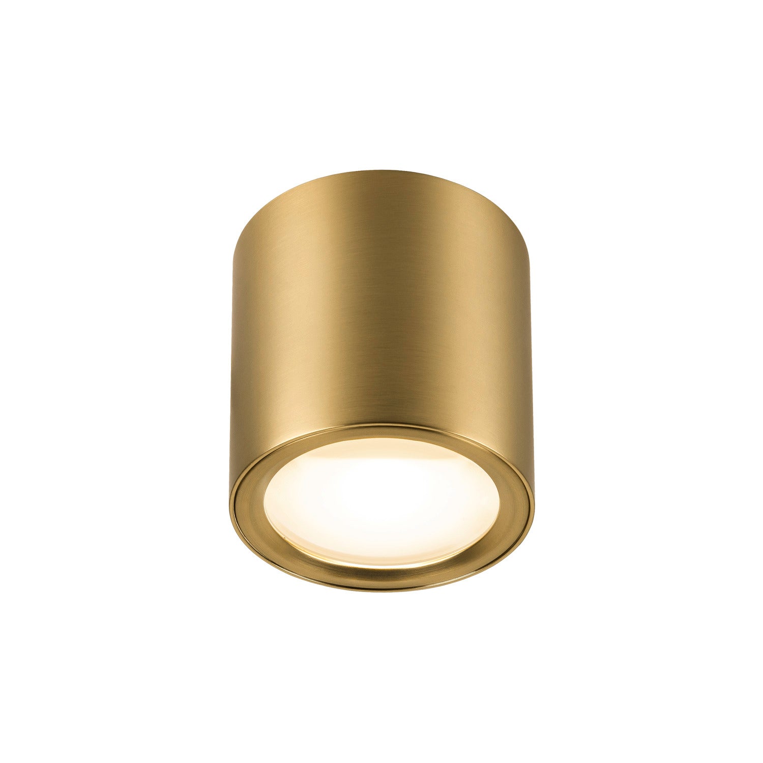 OCULUS, Plafoniere de montagem no teto, redonda, 2000-3000 K, 11 W, Dim-to-Warm, PHASE, 100°, latão