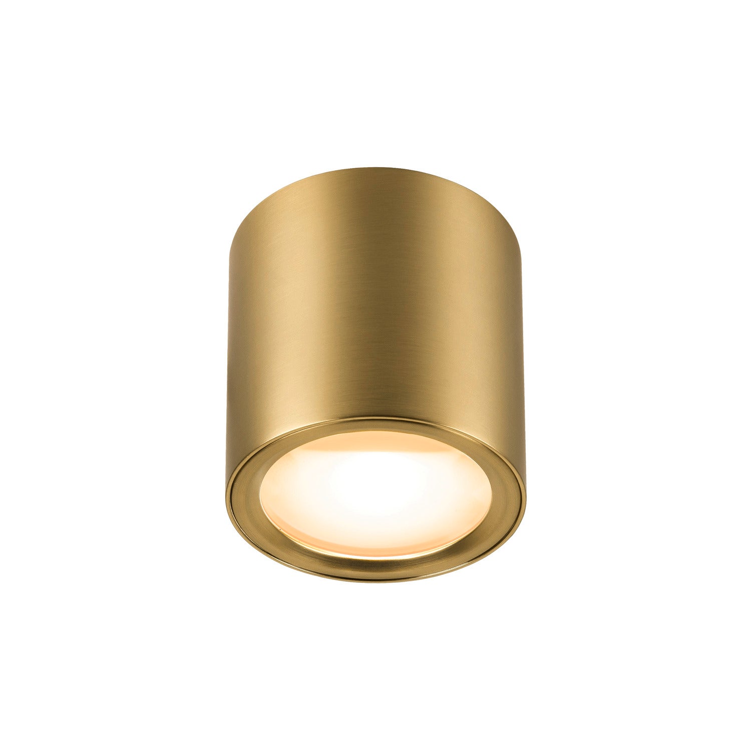 OCULUS, Plafoniere de montagem no teto, redonda, 2000-3000 K, 11 W, Dim-to-Warm, PHASE, 100°, latão