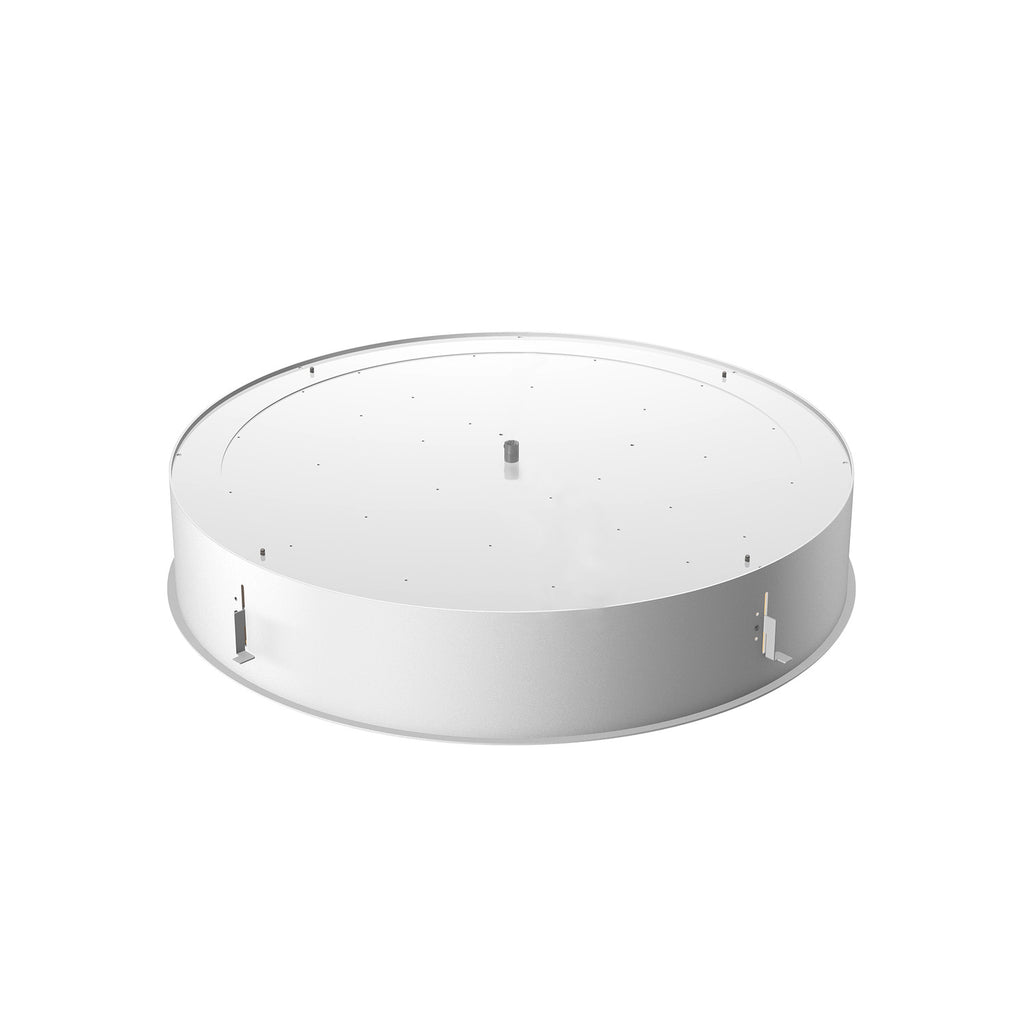 MEDO® 60, candeeiro de teto embutido, com moldura, 3000/4000 K, 80°, IP20, redondo, branco