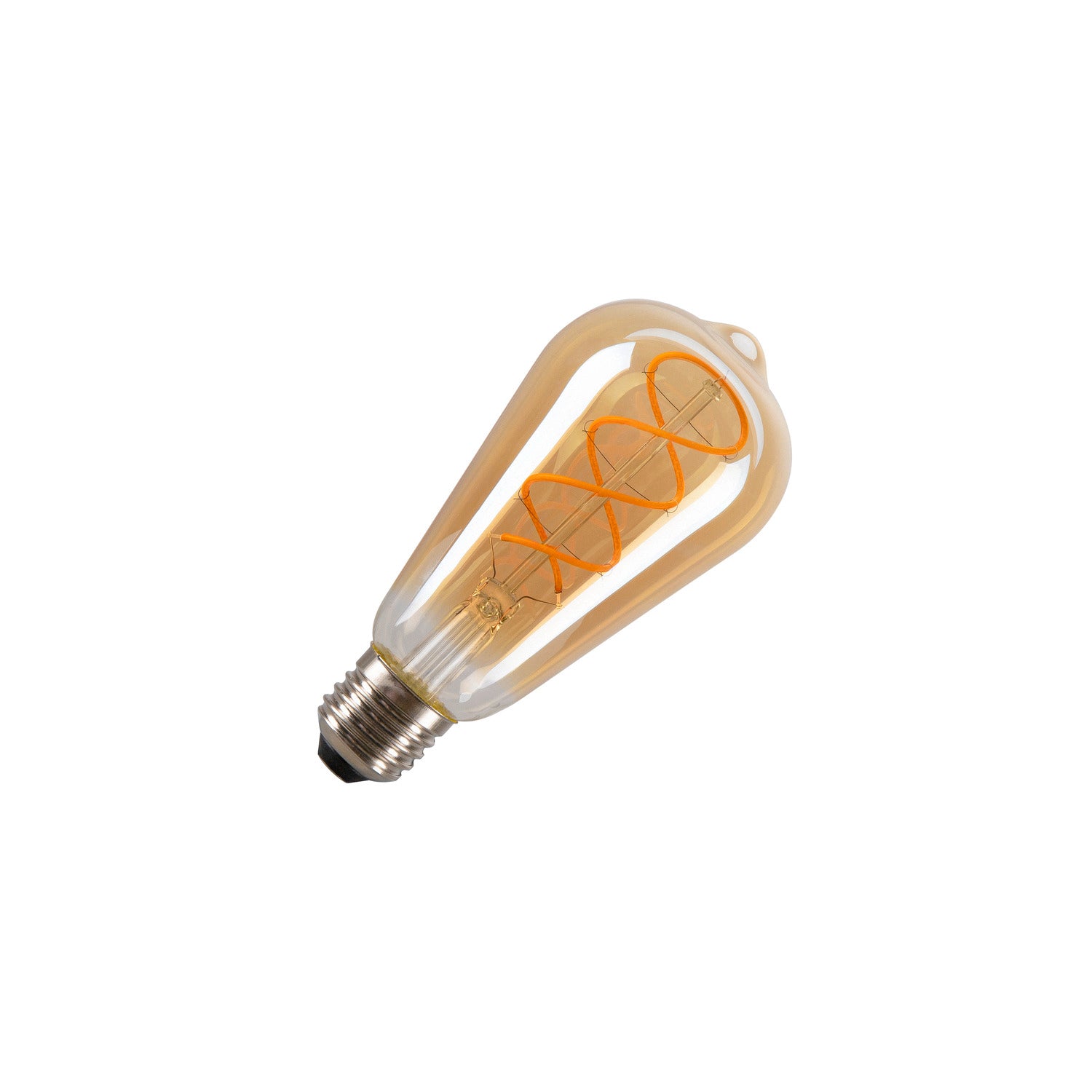 LEUCHTMITTEL - LED ST64, LED-Lâmpada, dourado, E27, 4 W, 2000 K
