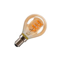 LED G45, LED-Leuchtmittel, dourado, E14, PHASE, 2 W, 2200 K