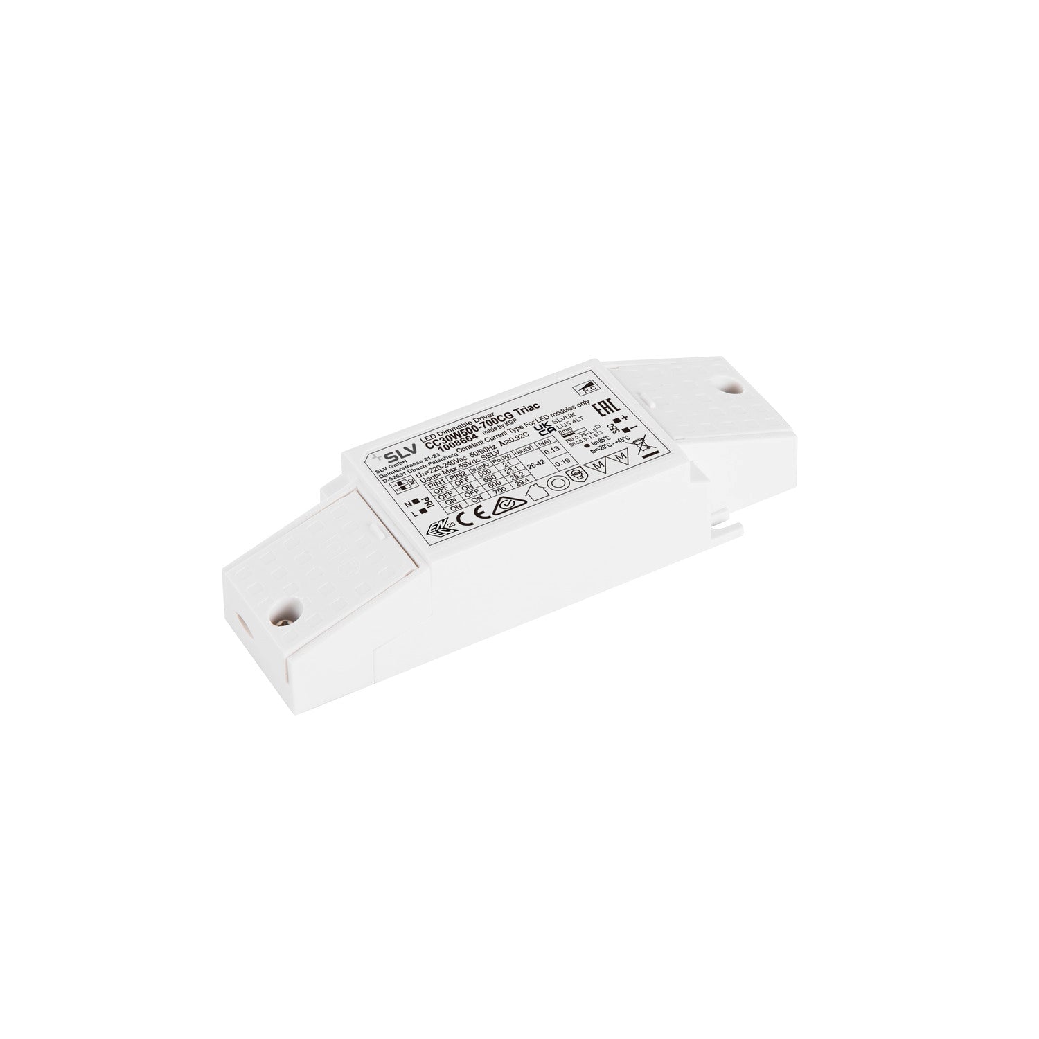 Treiber - Controlador de LED 30 W, 500-700 mA, FASE