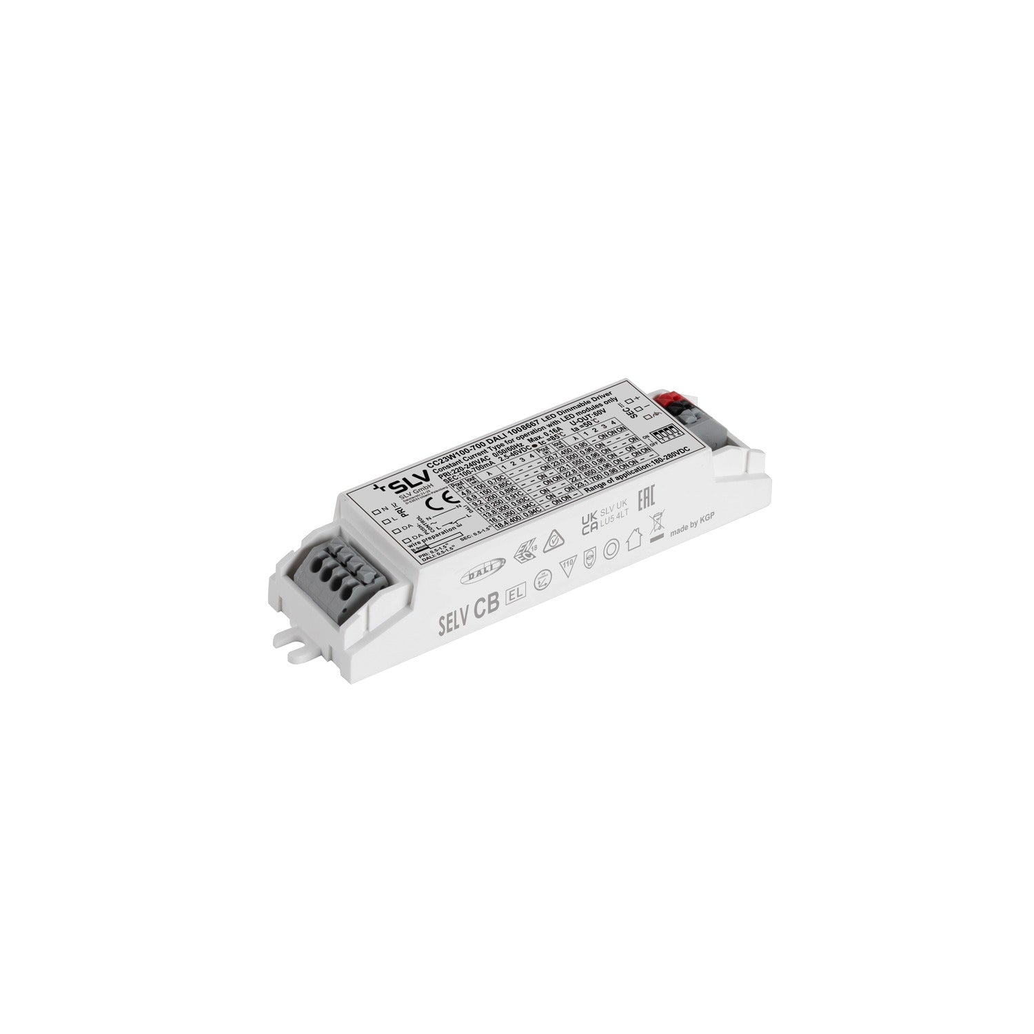 Treiber - Controlador de LED 23 W, 100-700 mA, DALI