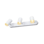 NOBLO®, luminária de parede e de teto, de montagem saliente, tripla, redonda, 3000 K, 19 W, PHASE, 32°, branco