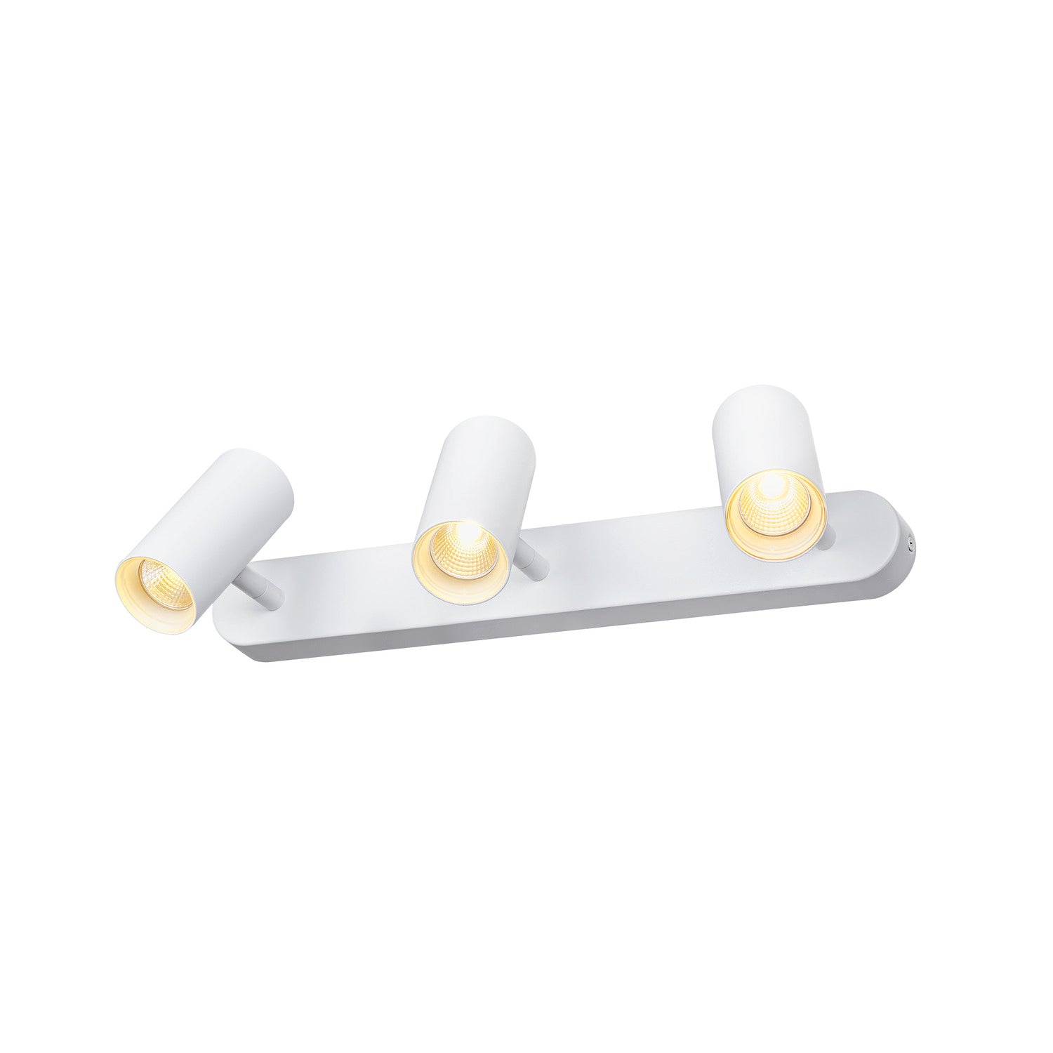NOBLO®, luminária de parede e de teto, de montagem saliente, tripla, redonda, 3000 K, 19 W, PHASE, 32°, branco