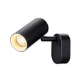 NOBLO®, luminária de parede e de teto, de montagem saliente, simples, redonda, 3000 K, 6 W, PHASE, 32°, preto