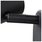 NOBLO®, luminária de parede e de teto, de montagem saliente, simples, redonda, 3000 K, 6 W, PHASE, 32°, preto
