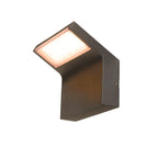 ORDI II, WL, luminária de parede de montagem saliente, angular, 2200/3000 K, IP65, preto