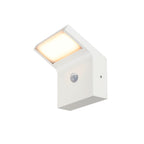 ORDI II, WL, SENSOR, luminária de parede de montagem saliente, angular, 2200/3000 K, IP54, branco