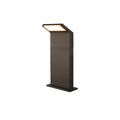 ORDI II, POLE 45, luminária de instalação livre, angular, 2200/3000 K, IP65, preto