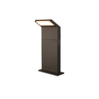 ORDI II, POLE 45, luminária de instalação livre, angular, 2200/3000 K, IP65, preto