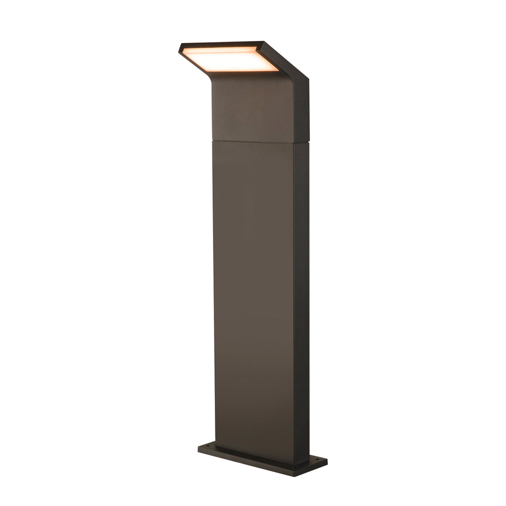 ORDI II, POLE 70, luminária de instalação livre, angular, 2200/3000 K, IP65, preto