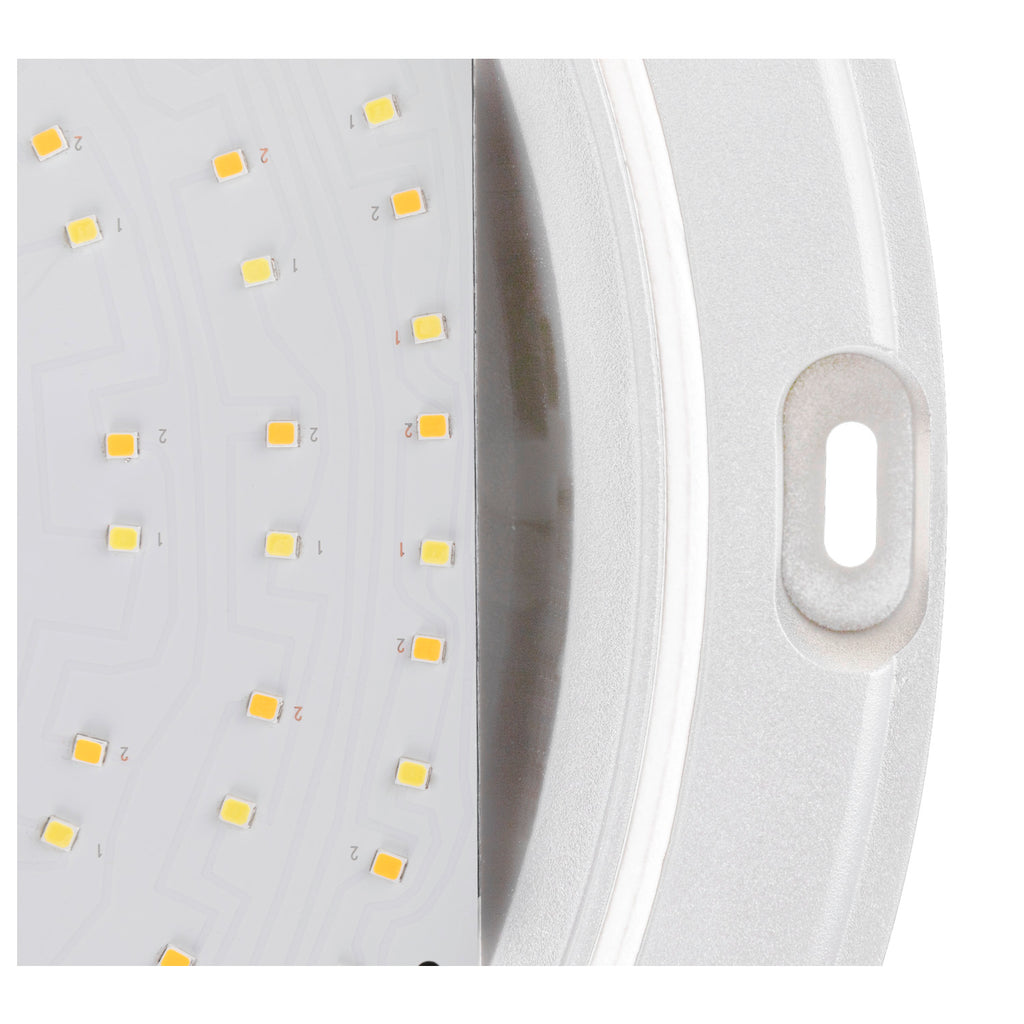 OUTDOOR BULKHEAD V 360, 20W 830/840/856 IP65 IK10 branco