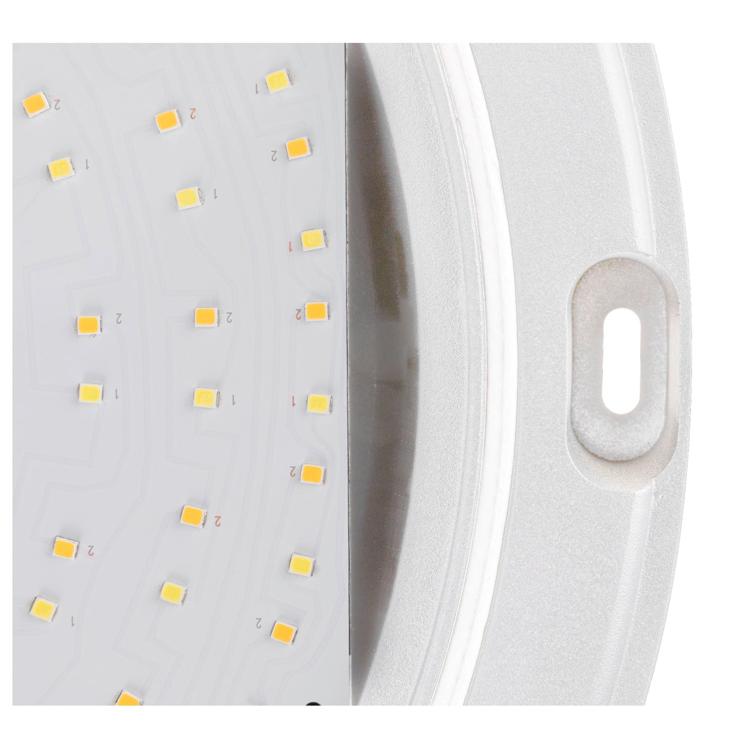 OUTDOOR BULKHEAD V 360, 20W 830/840/856 IP65 IK10 branco