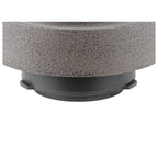CONCRETE - CONCRETO, Pole 35, PHASE, luminária de instalação livre, 2700 K, IP65, cinzento