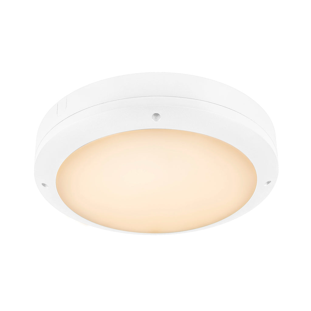 OUTDOOR BULKHEAD V 360, SENSOR 20W 830/840/856 IP65 IK10, branco