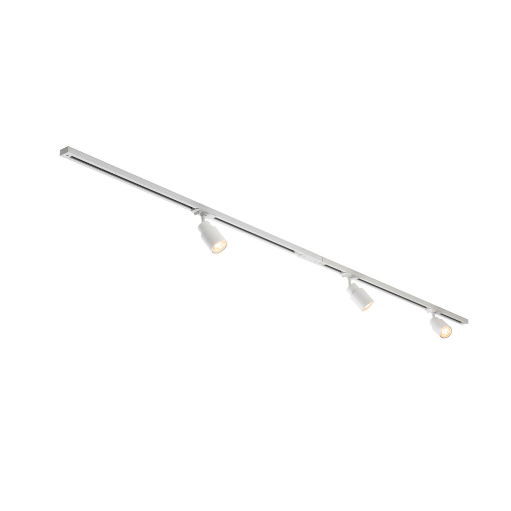 PURI 2.0, 1Ph., Conjunto de calhas triplas, QPAR51, branco