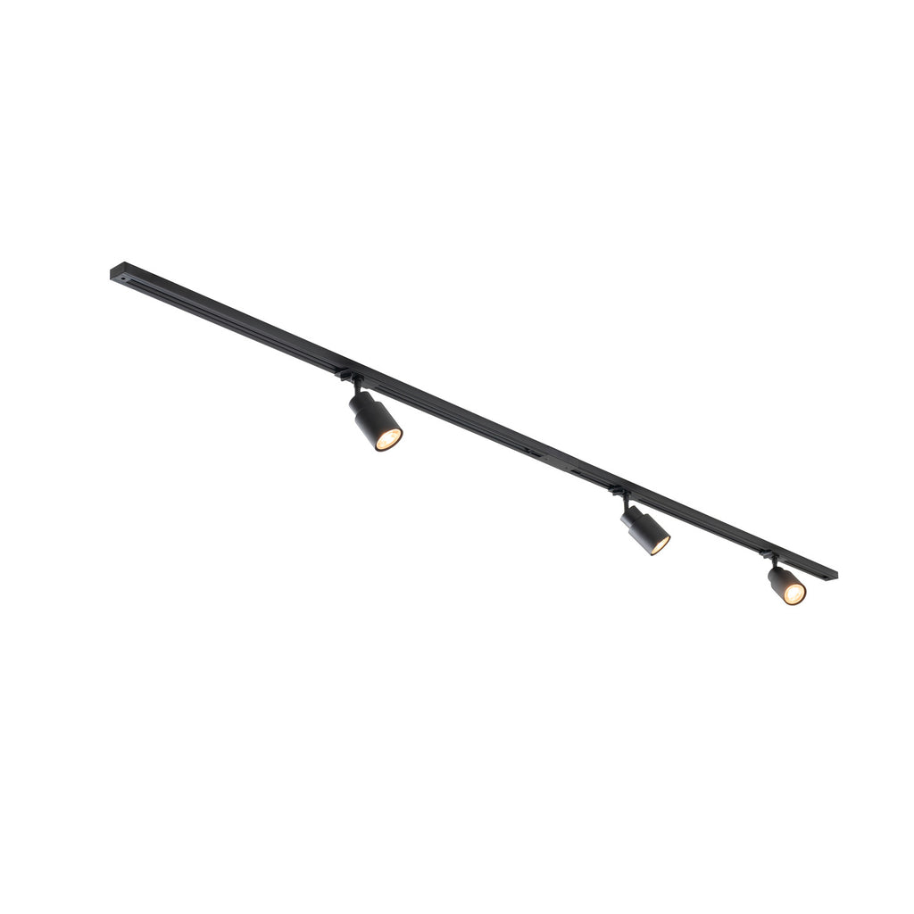 PURI 2.0, 1Ph., Conjunto de calhas triplas, QPAR51, preto