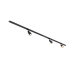 PURI 2.0, 1Ph., Conjunto de calhas triplas, QPAR51, preto