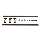 PURI 2.0, 1Ph., Conjunto de calhas triplas, QPAR51, dourado/preto