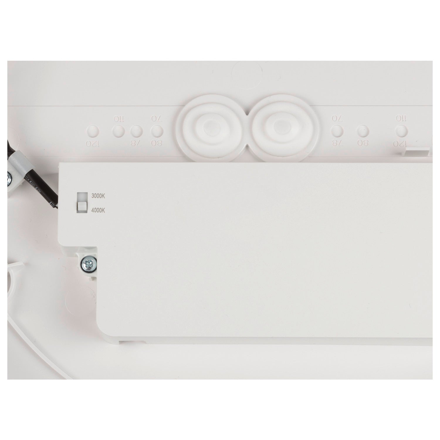DECONA 30, CL, PHASE, Candeeiro de teto de superfície, redondo, 3000/4000K, 17 W, branco