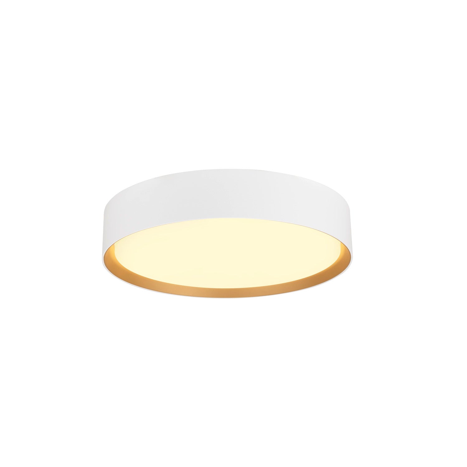 DECONA 30, CL, PHASE, Candeeiro de teto de superfície, redondo, 3000/4000K, 17 W, branco / dourado