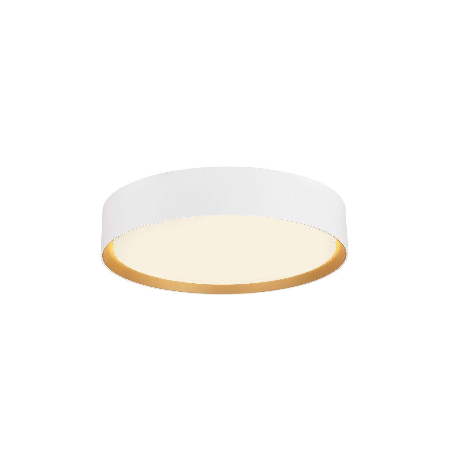 DECONA 30, CL, PHASE, Candeeiro de teto de superfície, redondo, 3000/4000K, 17 W, branco / dourado