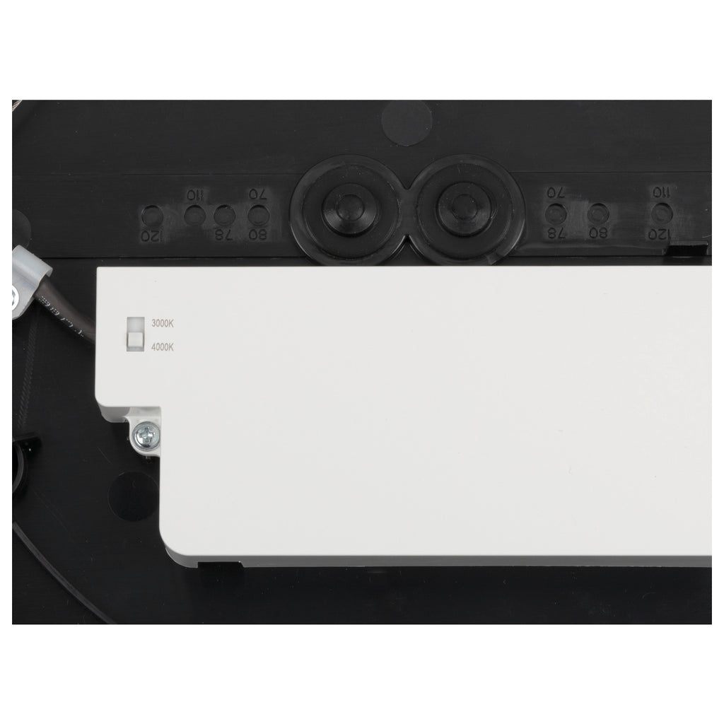 DECONA 30, CL, PHASE, Candeeiro de teto de superfície, redondo, 3000/4000K, 17 W, preto / dourado