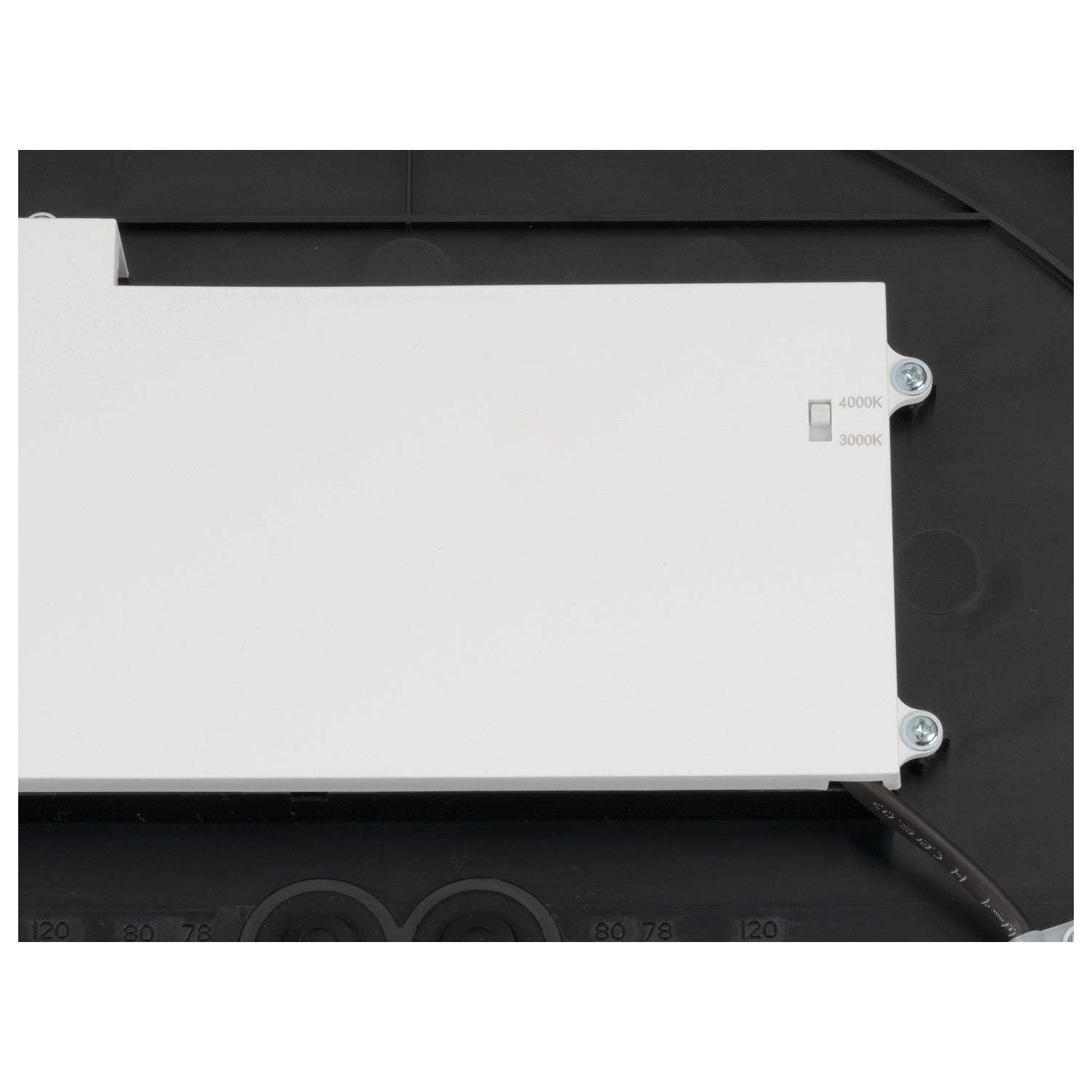 DECONA 42, CL, PHASE, Candeeiro de teto de superfície, redondo, 3000/4000K, 23 W, preto