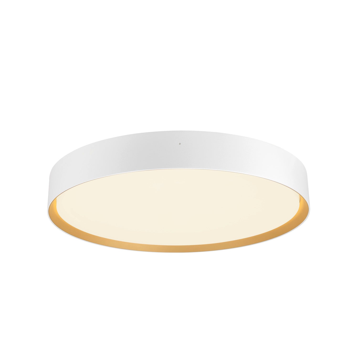 DECONA 42, CL, PHASE, Candeeiro de teto de superfície, redondo, 3000/4000K, 23 W, branco / dourado