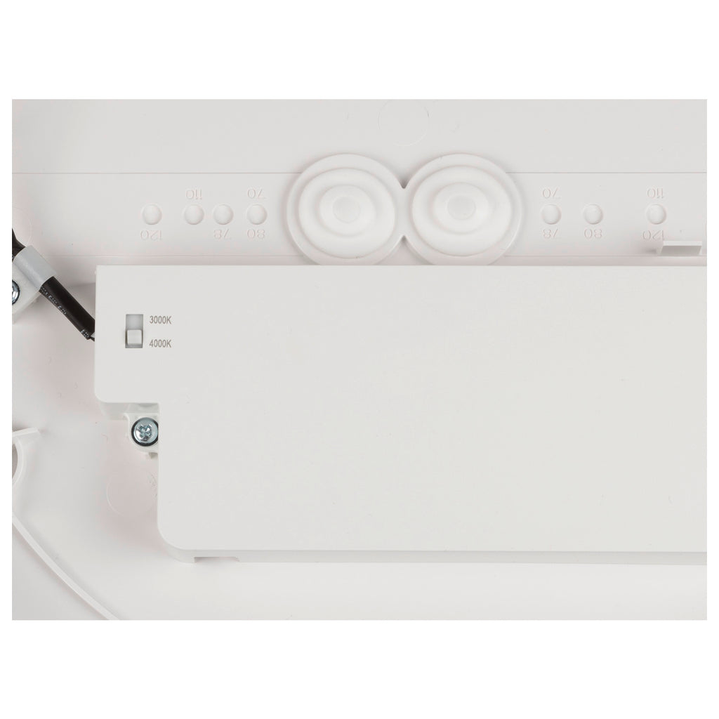 DECONA 30, CL, sensor, Candeeiro de teto de superfície, redondo, 3000/4000K, 17 W, branco
