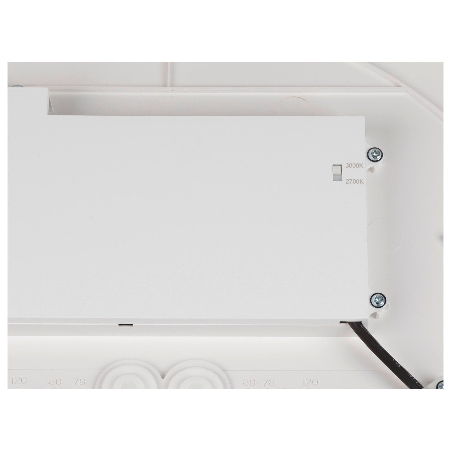 DECONA 42, CL, sensor, Candeeiro de teto de superfície, redondo, 2700/3000K, 23 W, branco